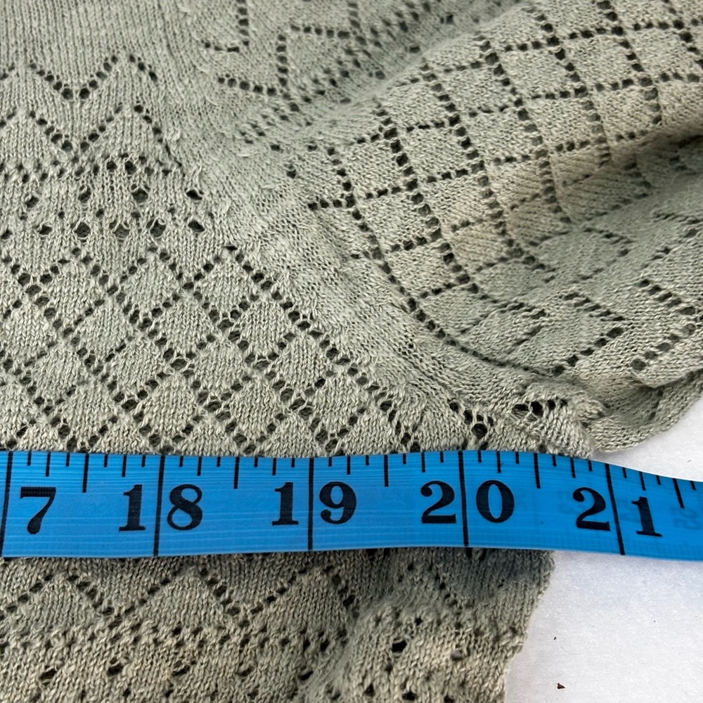 NWT Frye Seagrass green. Medium Cardigan Sweater - Picture 7 of 8
